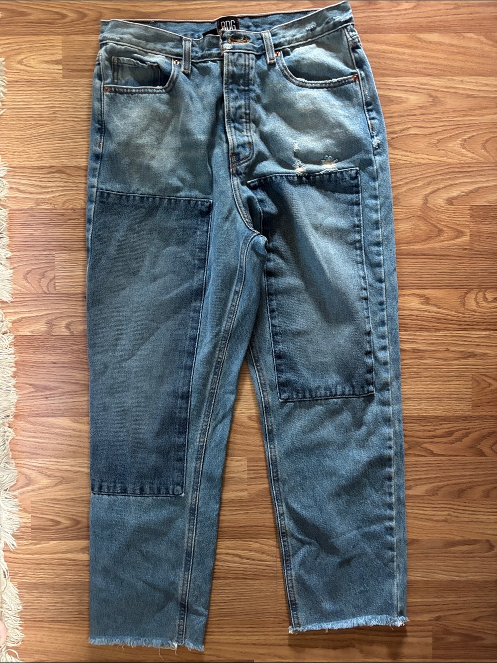 BDG Urban Outditters patchwork denim 31 - inseam 27”